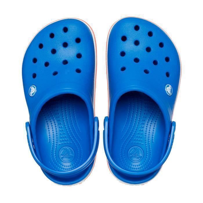 Sabots enfant Crocs Crocband Bleu Confortable et sportif Blue bolt Cdiscount Chaussures