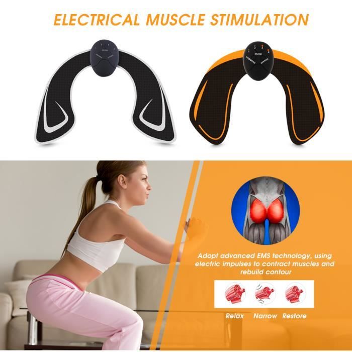 Tonification Fessiers électrostimulation Électrostimulateur Fessier EMS