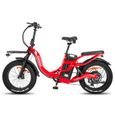 Vélo électrique FAFREES F20-X MAX avec 48V-30Ah batterie Samsung - 980W moteur- autonomie 200km - freins hydrauliques-20”-3