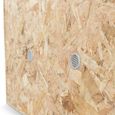 ID MARKET - Terrarium en bois OSB pour reptiles et batraciens aérations latérales 115 cm-3