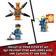 LEGO 71760 Ninjago LEvolution Dragon du Tonnerre De Jay, Jouet pour Enfants des 6 Ans, Set avec Figurine de Serpent avec bann-3