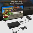 Convertisseur de adaptateur vidéo HDMI HDTV multifonctionnel pour PS1/PS2, Connectez la console PS2/PS1 au téléviseur HD-3
