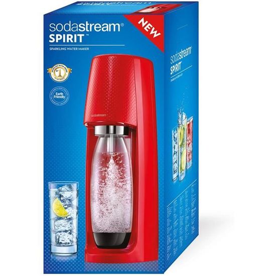 sodastream spirit rouge