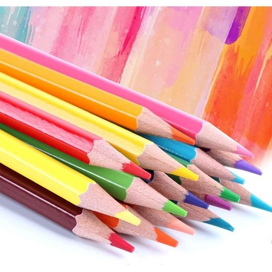 Crayons gras de couleur (18 Pièces) - - - Pincello - Cdiscount Beaux-Arts  et Loisirs créatifs