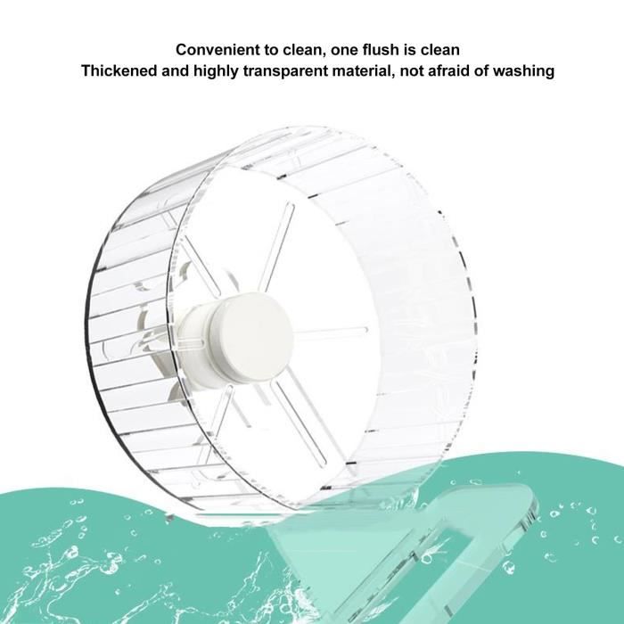 Roue D'exercice Pour Hamster Pico Avec Support Bleu - Bois De Rose, Neuf Avec étiquettes