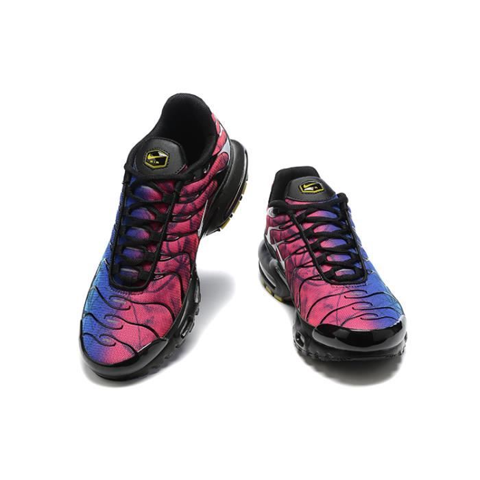 Chaussures de sport Nike TN Plus 3 pour hommes et femmes Bleu rose Dessus synthetique Taille 43 Blue pink Cdiscount Chaussures