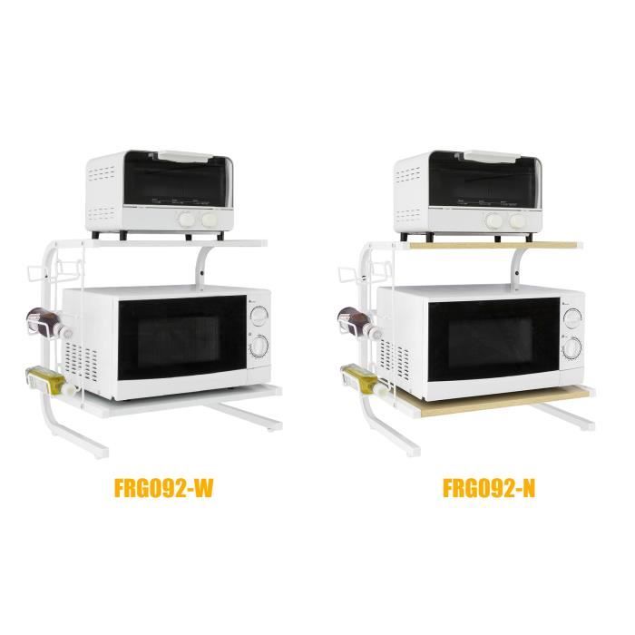 SoBuy® FRG092-W Étagères micro ondes de cuisine Mini-étagère Four