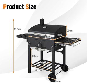 Barbecue Au Charbon De Bois Pour Le Camping, La Maison, Le Jardin, Le