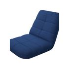 Fauteuil de Sol Pliant - BONVIVO - Dossier Réglable - Confort Ergonomique - Léger et Pliable - Bleu