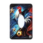 Étui rigide anti-RFID - Color Pop - Collection Foot "Coq" - Format compact - Fabrication française