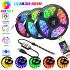 VINSIC Ruban LED Bluetooth 5m TV RGB USB avec App Bande LED Lumineuse Rétroéclairage TV Synchroniser avec Rythme de Musique