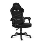 Chaise gaming HUZARO FORCE 4.4 Carbon, Hauteur réglable, Chaise bureau, Support Lombaire, Repose-pieds, Têtière, Pc gaming, Cuir
