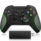 ZEROFEEL Manette de jeu améliorée sans fil pour Xbox One / One S / One X / One Elite / PS3 / Windows 10 | Double vibration