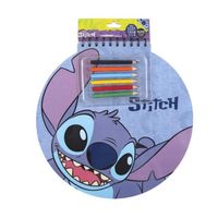 Livret de Coloriage Stitch Disney avec Stickers et Crayons de Couleur Unique