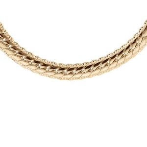 Chaîne De Collier En Acier - Maille Plate 43cm De Longueur Sur 1.5mm D'Épaisseur - Marque OXCMOBIJOUX - Neuf Avec Étiquettes