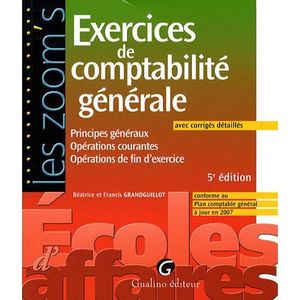 AUTRES LIVRES EXERCICES DE COMPTABILITE GENERALE (5E EDITION)
