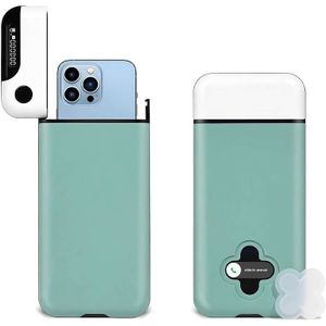 Boîte De Verrouillage Pour Téléphone - Coffre Anti-dépendance, Transparente, 19x10,5x2,5 Cm, Avec Câble Charge