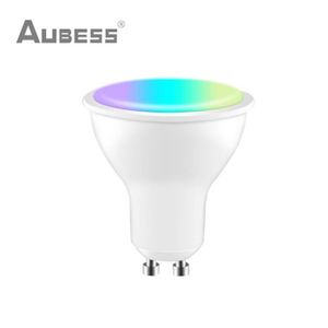 AMPOULE - LED PCS-Aubess-Tuya GU10 WiFi Smart Light LED Ampoules