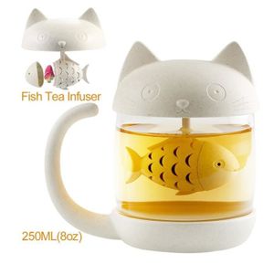 Tasse infuseur chat - Cdiscount