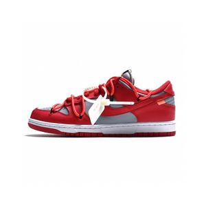 CHAUSSURES BASKET-BALL Chaussures de basketball Nike Dunk University Red Lower/ow co-operative/red grey - Rouge