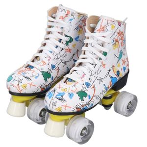 PATIN - QUAD patins à roulettes pour enfants adultes Patins à r