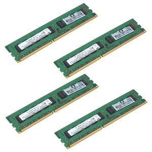 MÉMOIRE RAM 4X 4 Go 2RX8 PC3-10600E 1,5 V DDR3 1333 MHz ECC Mé