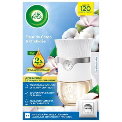 Lot De 4 Désodorisants Air Wick Bougie Essential Oils Vanille - Neuves - Parfum Doux