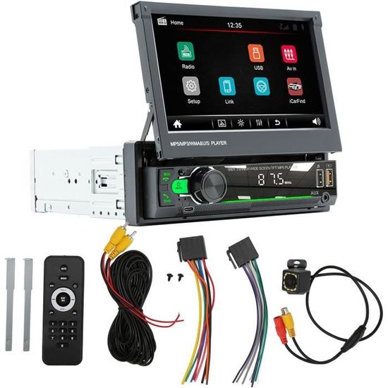 Kit D'installation Autoradio Simple DIN Pour Ford F-Series (F100, F150, F250) 1973-1979 - Support Et Fixation