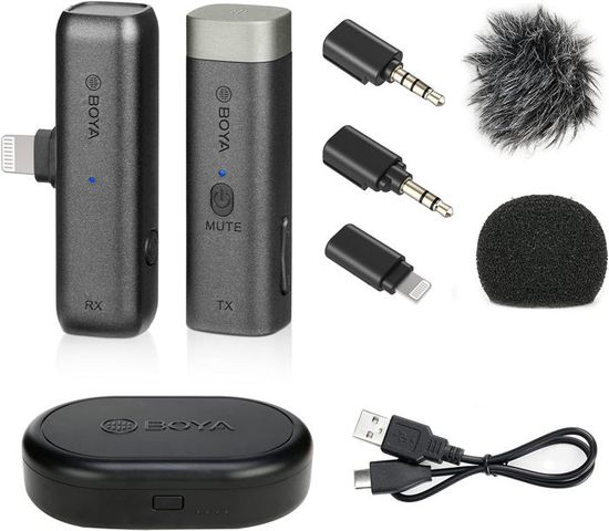 Microphone Sans Fil DJI Mic 3 - Léger, Réduction De Bruit, Compatible IPhone, Android, Caméras
