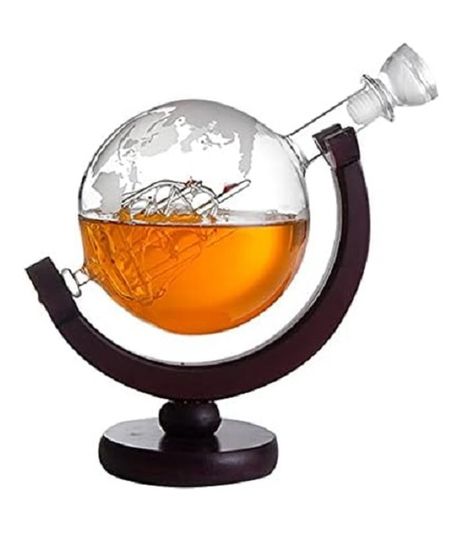 Laspi Carafe Whisky En Verre En Forme D'Aigle - Décanteur Élégant - Cadeau Pour Amateurs De Whisky