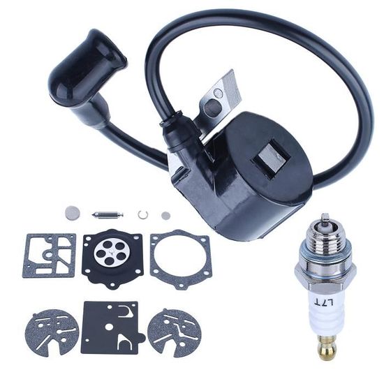 Kit Di Riparazione Per Motosega 015 015AV 015L – Bobina Di Accensione, Candela E Kit Carburatore, Ricambio Compatibile