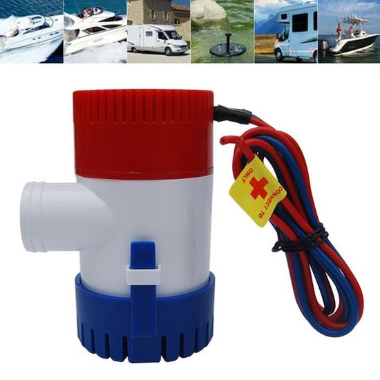 Pompe De Cale Automatique 12V 1100GPH – Submersible Avec Flotteur Intégré Et Anti-blocage Pour Bateau, Piscine Ou Spa
