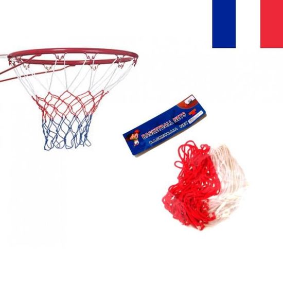 2 X Filet de Panier de Basket 2 Couleurs pour Rechange Anneau Basketball