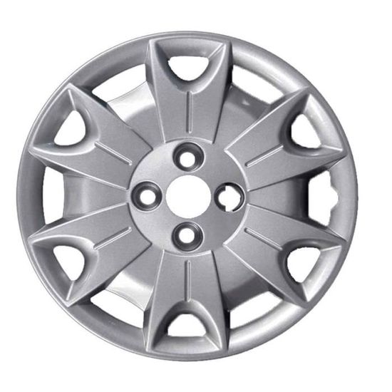 JEU DE 4 ENJOLIVEURS DE ROUE 14 POUCES NOIR RENAULT TWINGO CLIO