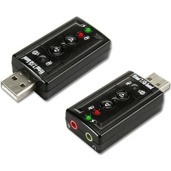 CONNECTLAND AD-USB-TO-AUDIO-MIN ADAPTATEUR USB-...