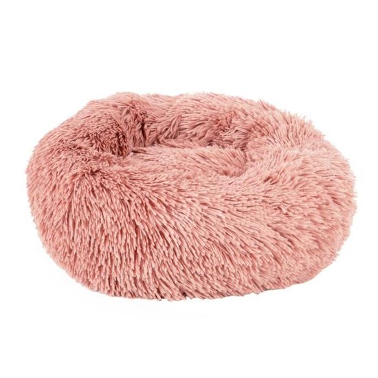 Panier Pour Chat En Forme De Grotte Douillette - Doudoune Polaire & Cuir PU - Taille M Ou L - Sac De Couchage Chaud Hiver