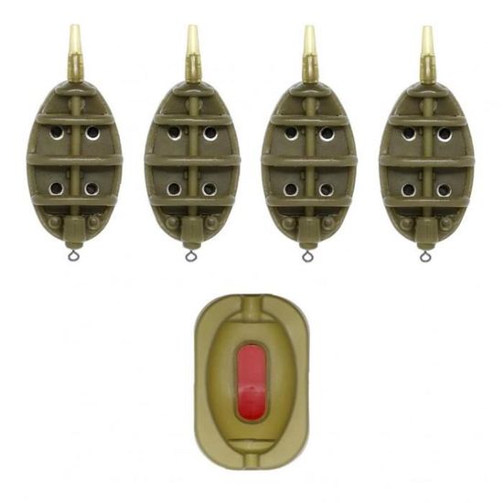 Feeder 10 Pièces Pour Pêche à La Carpe - Méthode Durable Et Haute Qualité