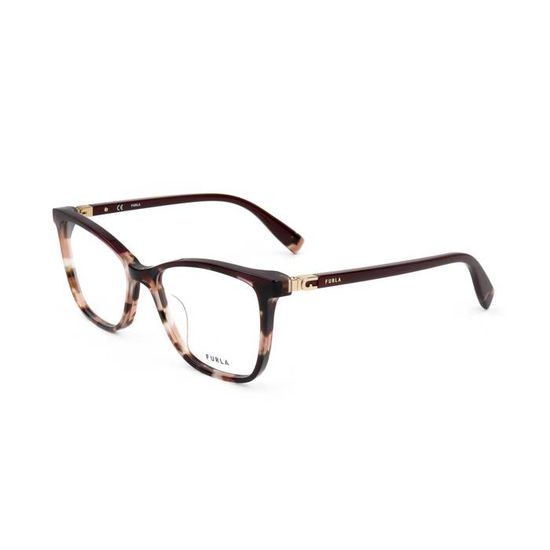 Lunettes de Vue Furla VFU498V 53/16/135 06YD SHINY BROWN HAVANA