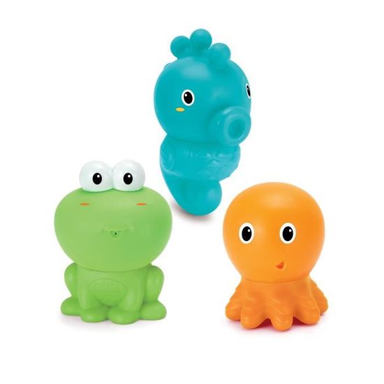 INFANTINO Baignoire Bébé Gonflable Baleine Avec Balles De Jeu