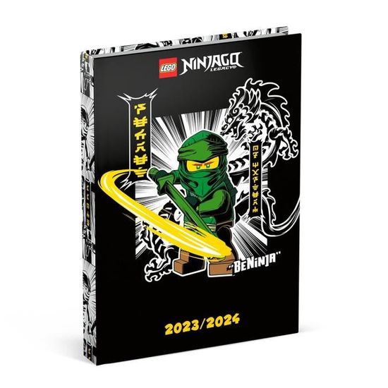 Lego ninjago agenda scolaire 2023 2024 - Cdiscount Bagagerie - Maroquinerie