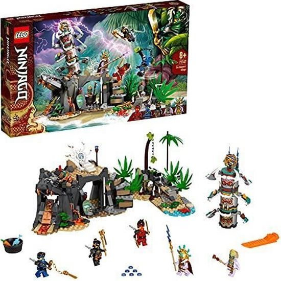 Lego Ninjago Le Village Des Gardiens Avec Les Minifigurines Ninja Cole Jay Et Kai Enfant De 8 Ans Et Cdiscount Jeux Jouets