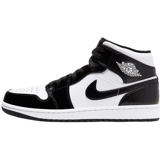 BASKET NIKE Air Jordan 1 Noir et Blanc Noir Cdiscount Chaussures