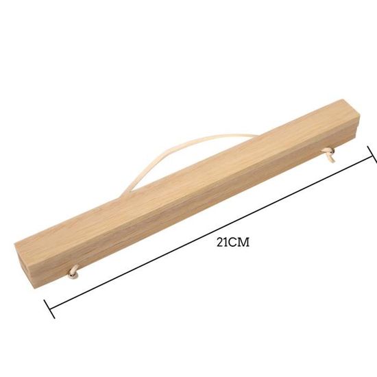 Cadre Magnétique Pour Affiche 21x51 Cm - En Pin Naturel - Neuf - Multifonction