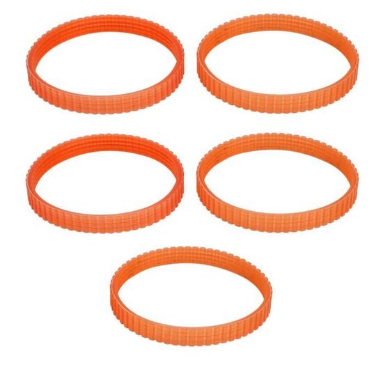 5 Courroies D'entraînement Pour Rabot électrique Hitachi F20A - Largeur 10 Mm, Circonférence 200 Mm, En PU