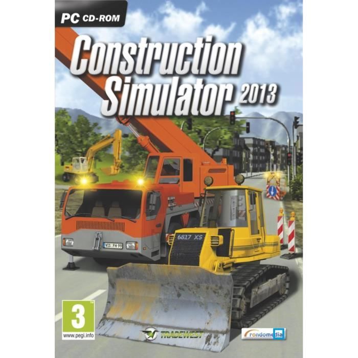 Tradewest PC Engins De Construction Simulator / Jeu PC