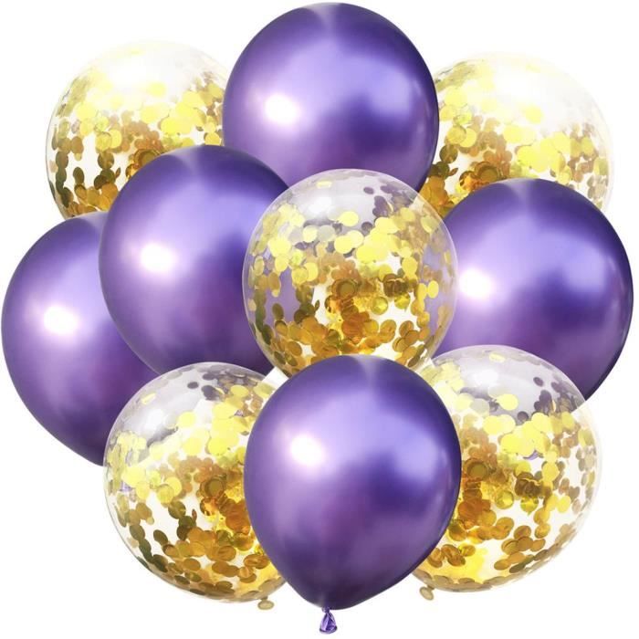 50 Ballons Latex 12 Pouces Hélium - Pour Anniversaire, Mariage, Baby Shower - Multicolores - 8