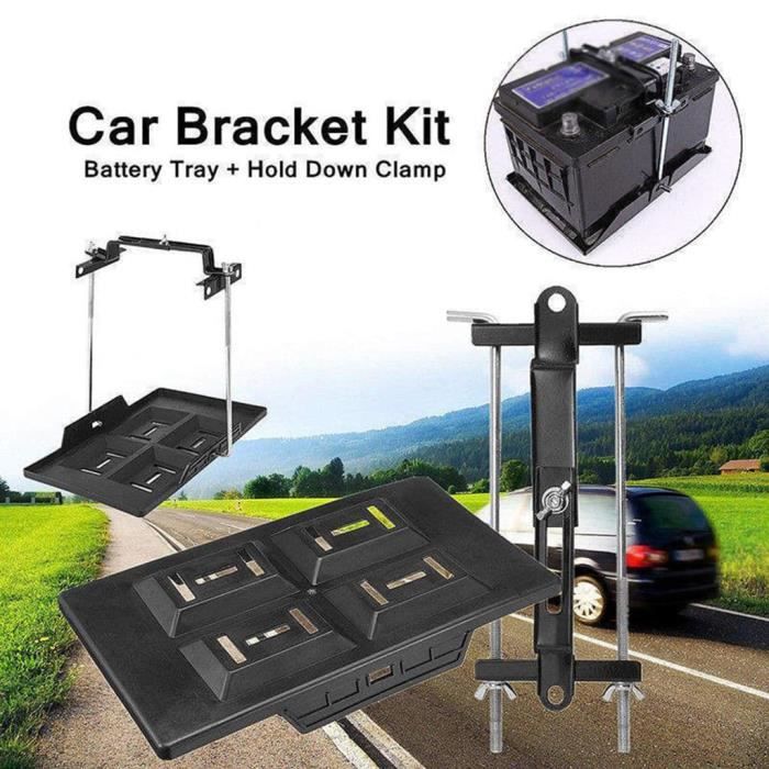 Support de Batterie Fixation du boîtier batterie stable pour la voiture