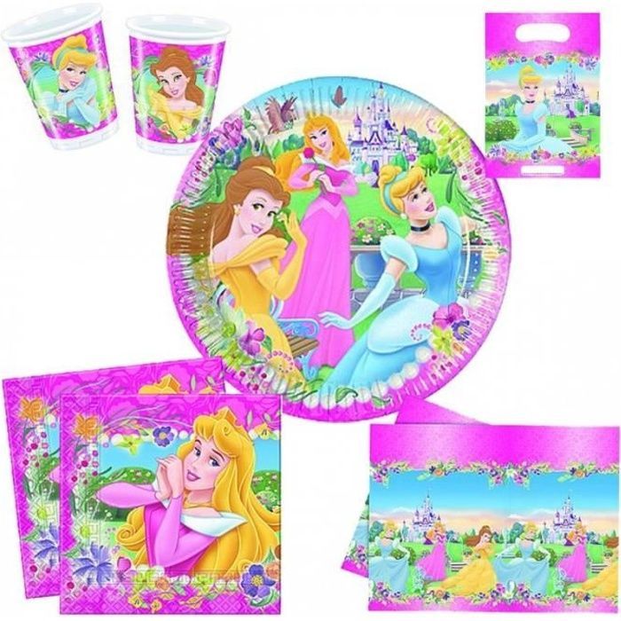 Set Anniversaire Décor 'Disney Princesses Journey'