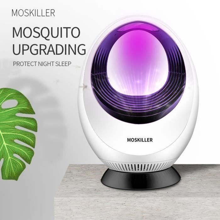 LED Lampe Anti-Moustique Veilleuse USB Insecticide Tueur Bug Zapper Moustique Piège Lanterne Répulsif Lampe blanc