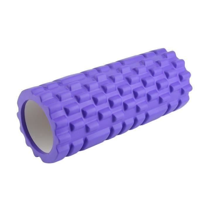 Rouleau Yoga Pilates Gym Massage Fitness Détente Entraînement Santé 33x14 CM Haute Densité EVA A61442